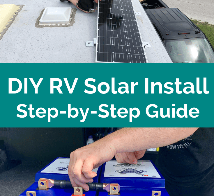 Follow this step by step guide for a DIY Rv solar installation. Also includes…