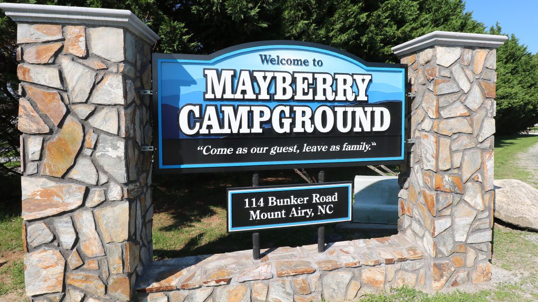 Mayberry Campground – Mt Airy NC