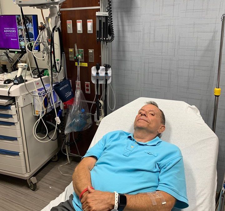 This is not good admitted to the hospital with a Ute diverticulitis. On the…
