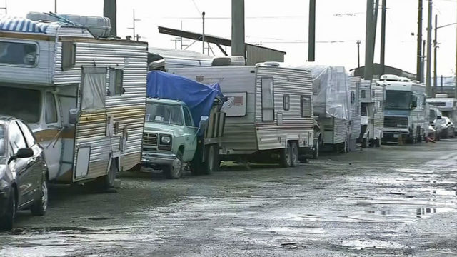 There are opportunists for every situation. They call it “RV Ranching.” Maybe these people…