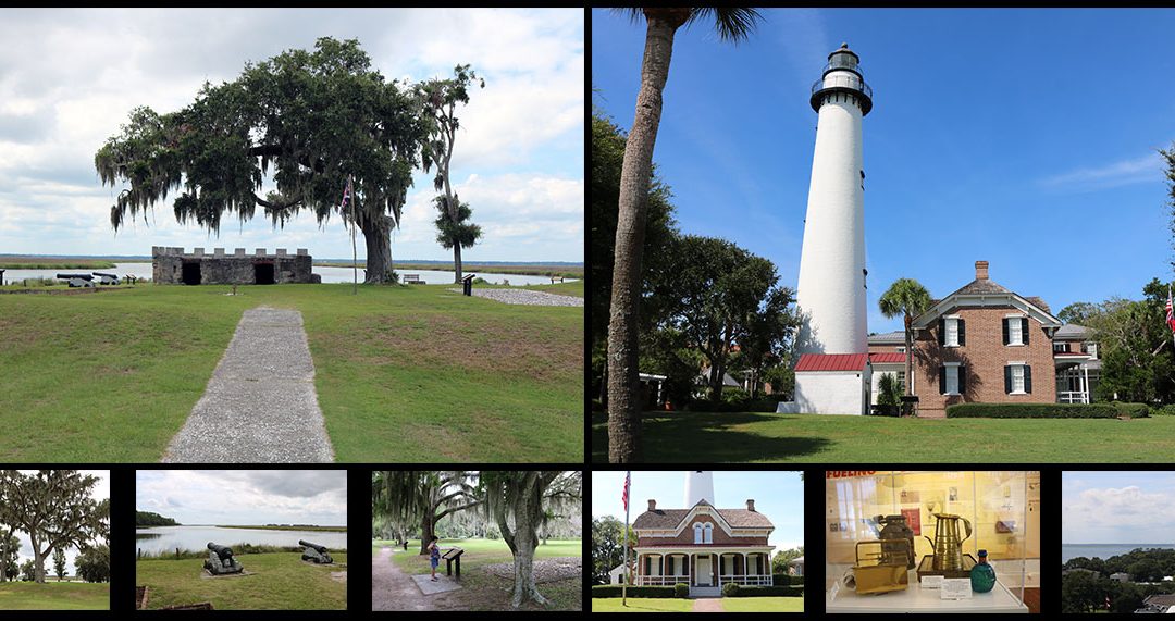 St Simons GA – The Fort and Lighthouse