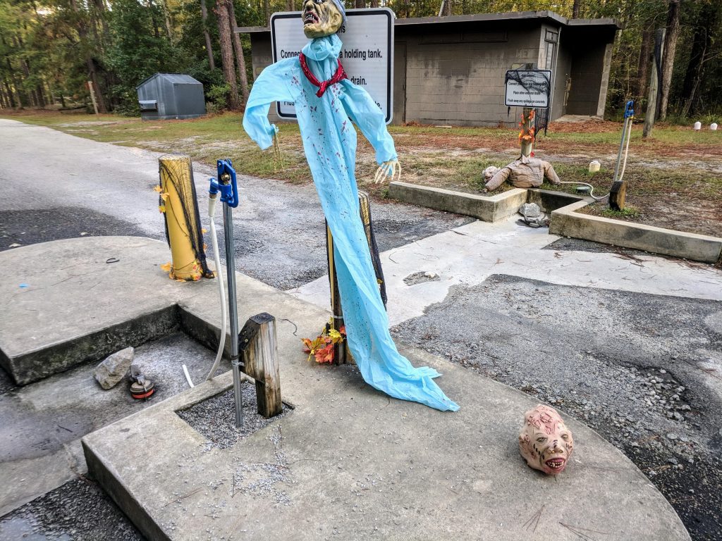 Scary Dump Station How To Winterize Your RV