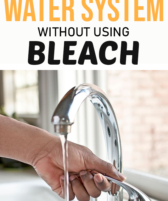 How to Sanitize an RV Fresh Water System Without Using Bleach RV