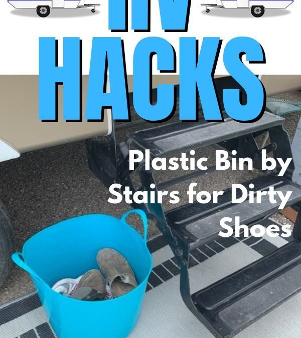 RV Hack Keep RV clean by leaving shoes outside How to Winterize Your RV