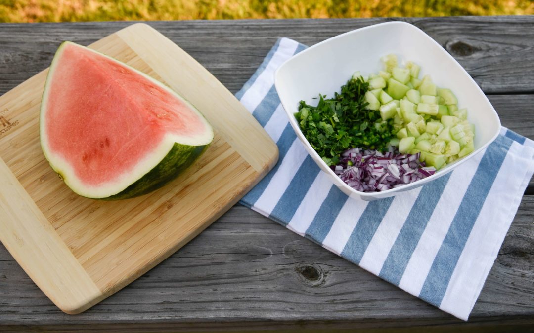 Try Refreshing Watermelon Salsa for a Summer Camping Treat