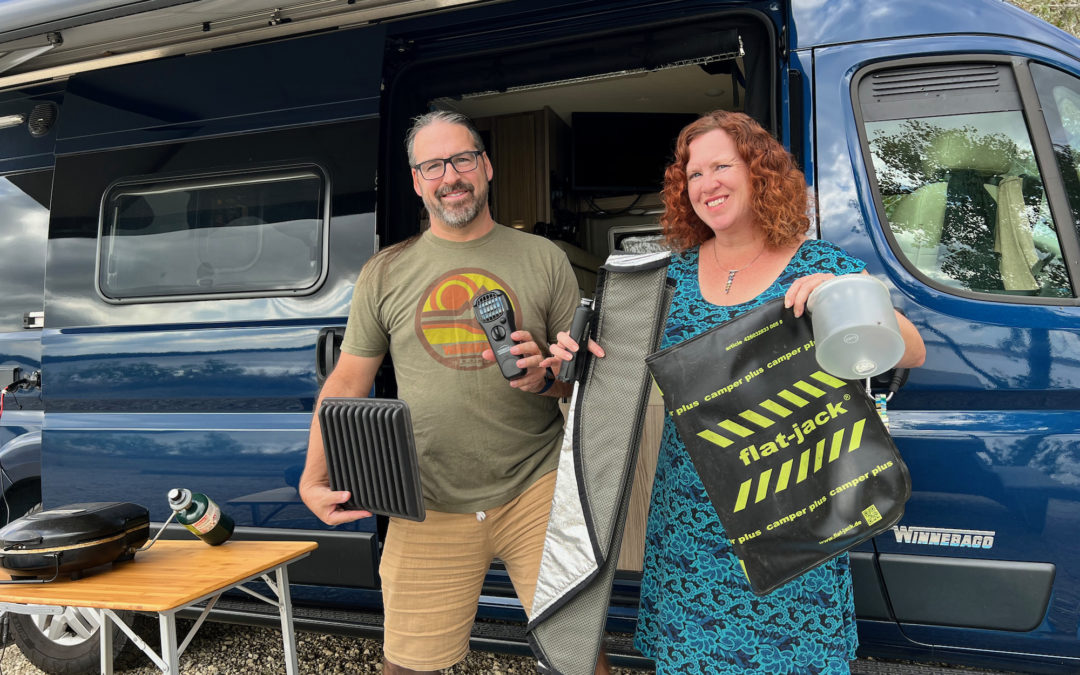 Our Favorite RVing Accessories for our Travato GL Camper Van