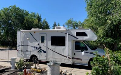 My MIL recently bought this RV and has given my family the use of it. As a thank you I’d like to fix the bubbling in the exterior of it. Can anyone point me in a direction on doing so? TIA.