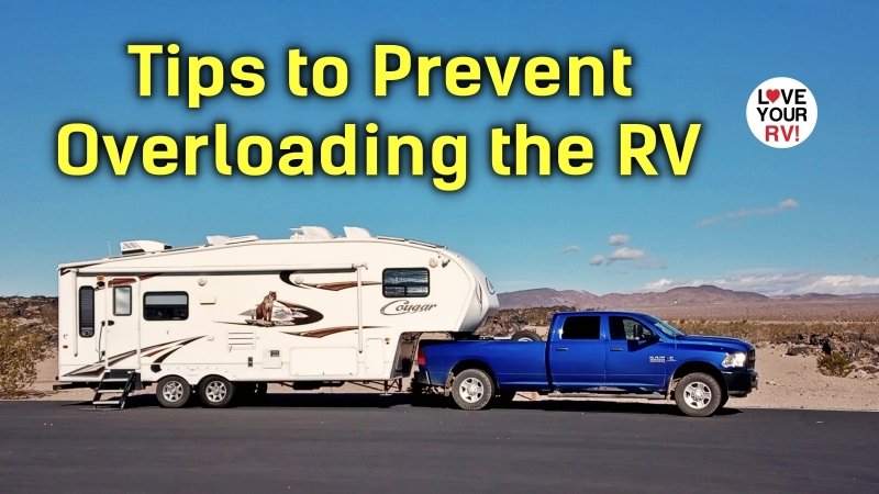 Tips to Avoid Overloading of the RV