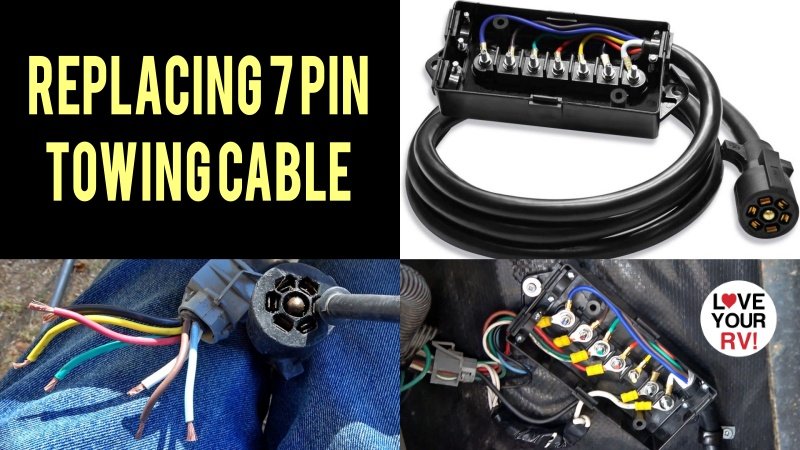 Replacing 7 Pin (RV Type) Trailer Tow Cable Assembly