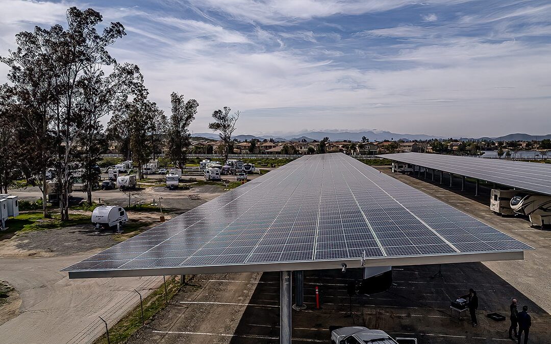 California Thousand Trails Resort Taps Solar Power in a Big way