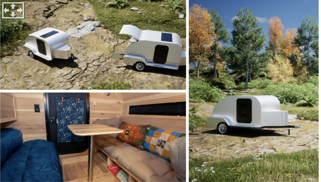 These Sleek Teardrop Trailers Are Tailor-Made for EV Towing, Will Power Up Your Home