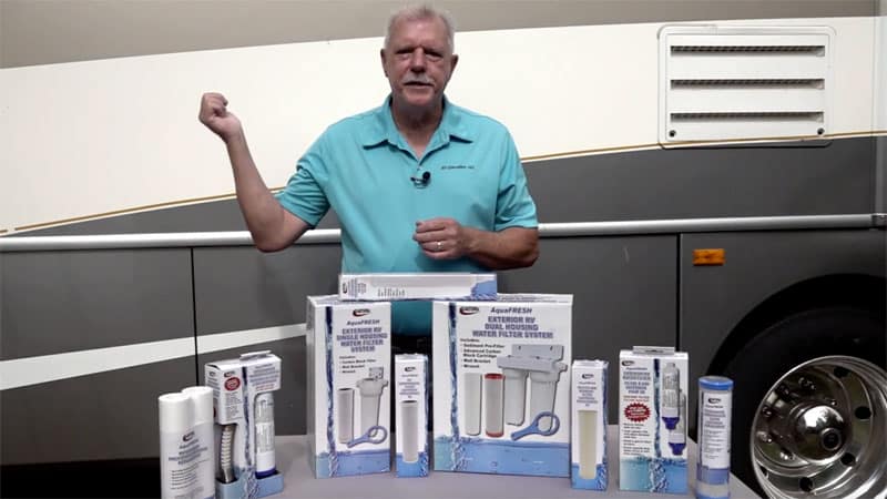 RV Education 101 – Water Filtration Options for your RV