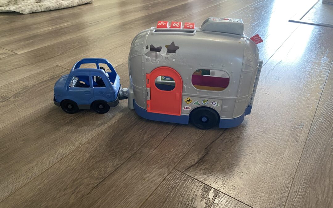 My 1 1/2 year old daughter was gifted this trailer by my MIL. Can she tow it?