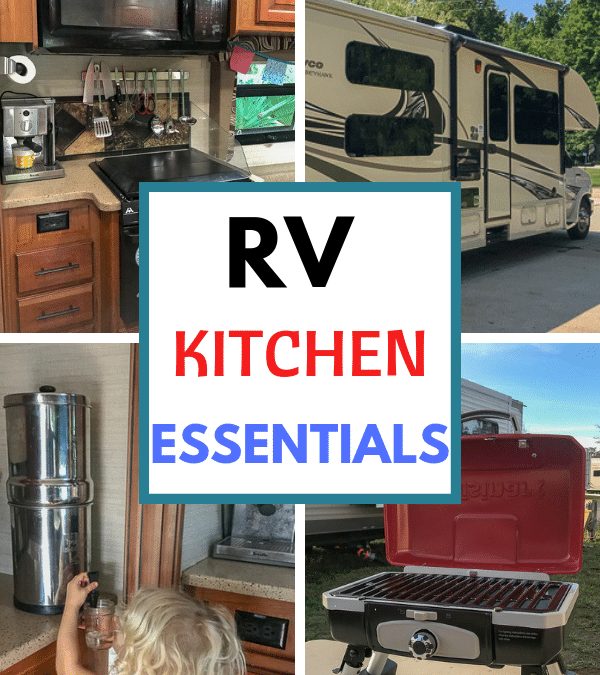 29 RV Kitchen Accessories You Must Have – Ultimate List – Let’s Travel Family