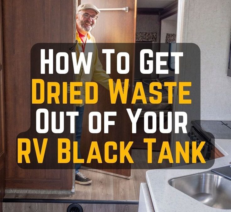 How to Get Dried Poop and Toilet Paper out Of RV Black Tank | Get Rid of RV Poop Pyramid