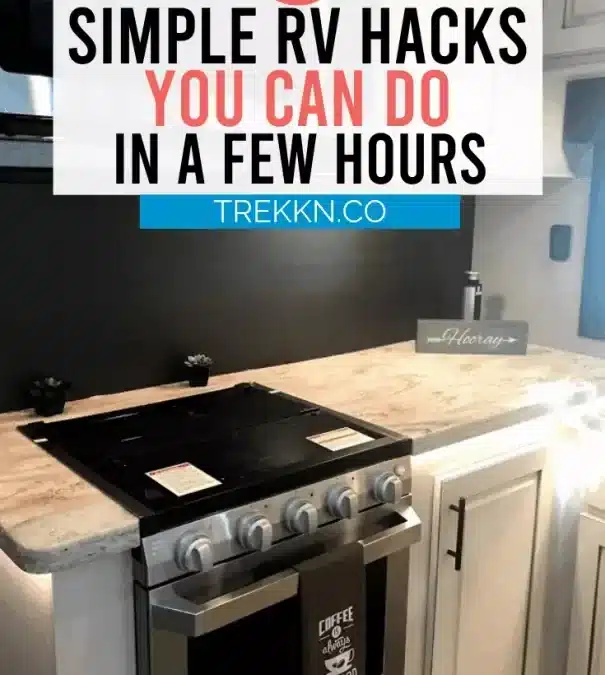 10 Simple RV Hacks You Can do to Improve Your Space