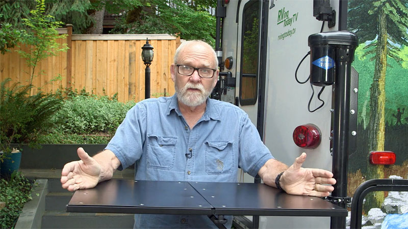 Jeff Reviews the Camper Jack Table | R-Pods Revisited | Dogs and Sunburn on Show 2023-19