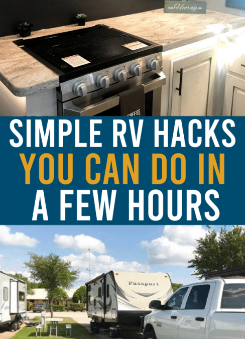10 Simple RV Hacks You Can do to Improve Your Space