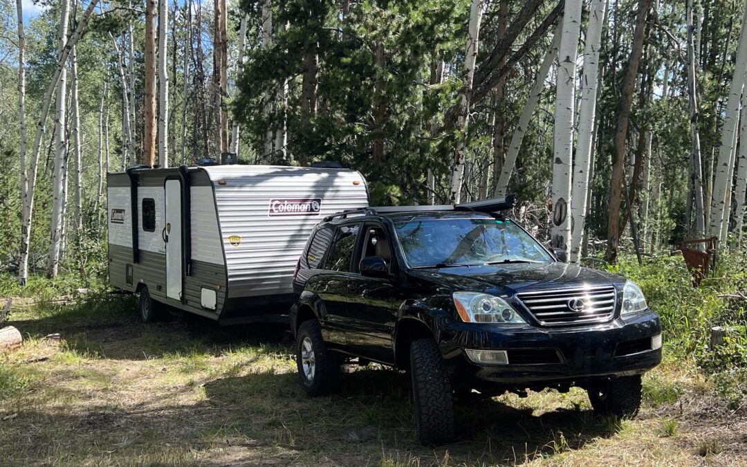 I’ve wanted a small camp trailer my whole life. This summer I won a bunkhouse that’s perfect for us thanks to Camping World. Just thought I’d share as I’m excited to use it more with my little family. Pictured is in the Uinta mountains in Utah.