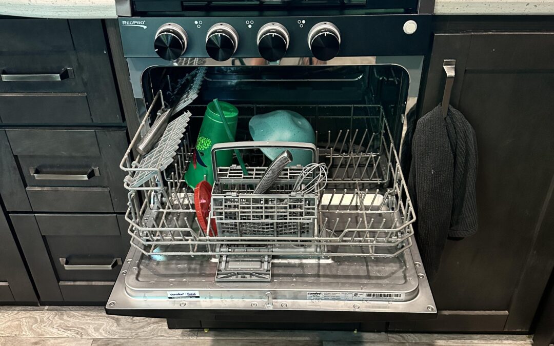 I turned my range and oven into a range and dishwasher.