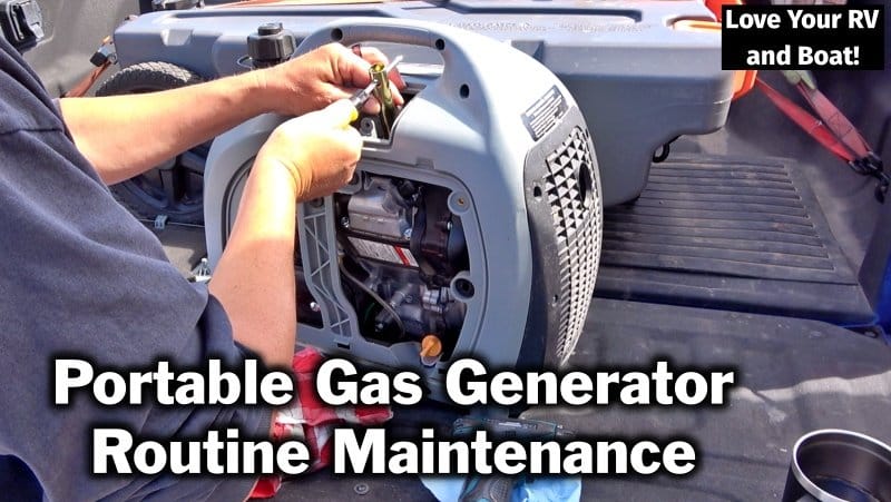 Routine Maintenance for my Portable Gas Generator