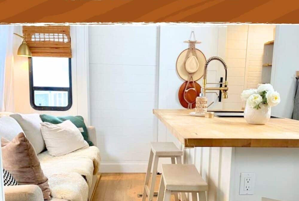 Ideas for replacing your RV dining table | How to Winterize Your RV