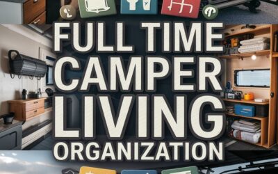 Full-Time Camper Living Organization: My 21 Space-Saving Secrets