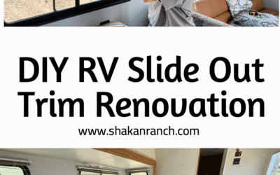 DIY RV Slide Out Trim Renovation