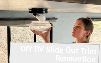 DIY RV Slide Out Trim Renovation