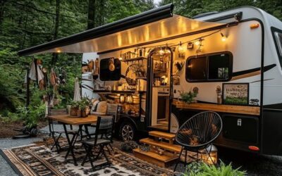 Charming Camper Outside Decor Ideas