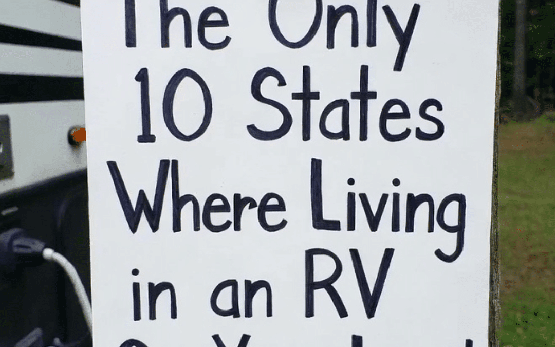 The 10 States Where RV Living on Your Property is Legal