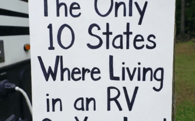 The 10 States Where RV Living on Your Property is Legal