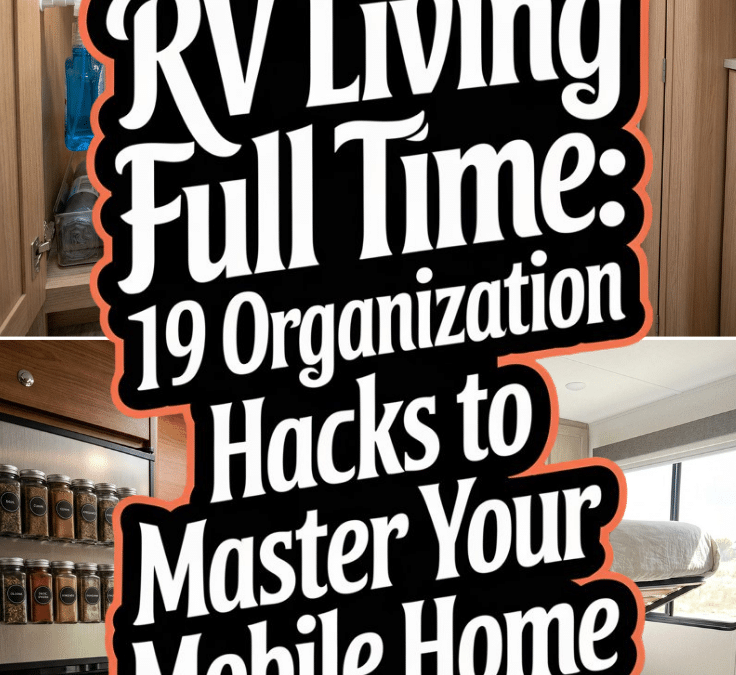 RV Living Full Time: 19 Organization Hacks to Master Your Mobile Home