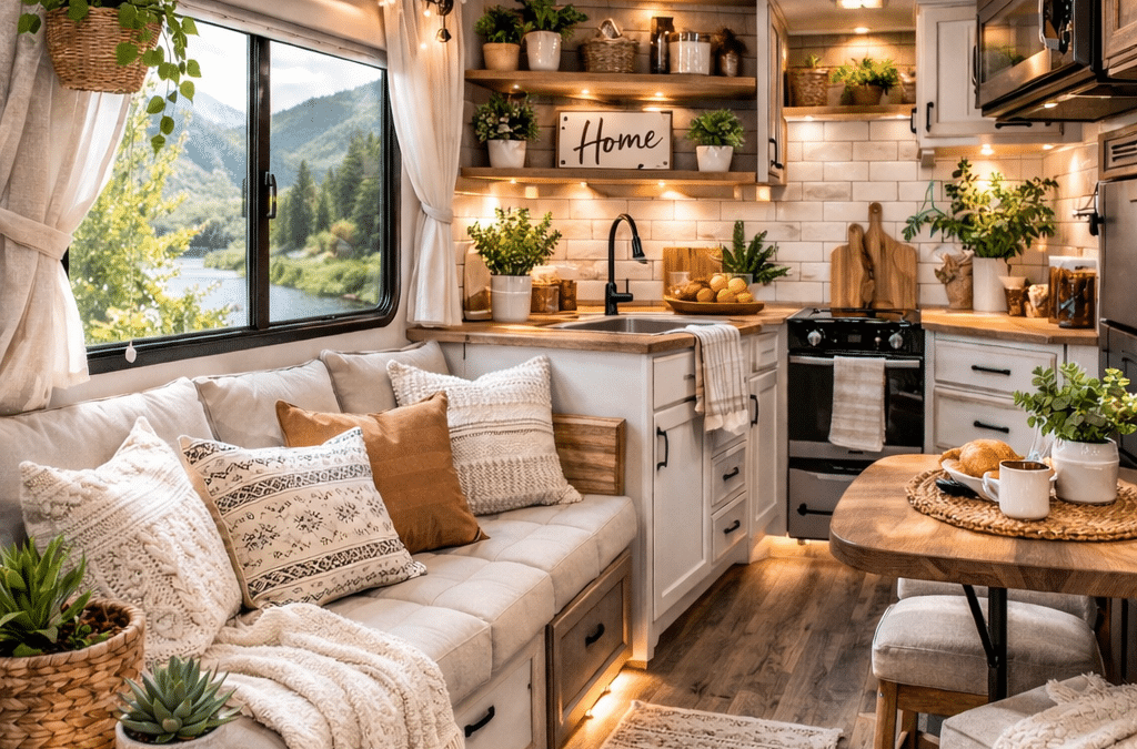 25 Cozy RV Decorating Ideas to Make Your Camper Feel Like Home