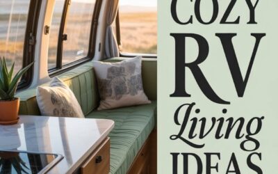 Easy Ways To Create A Cozy Rv Living Ideas Style