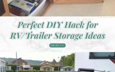 Perfect DIY Hack for RV / Trailer Storage Ideas