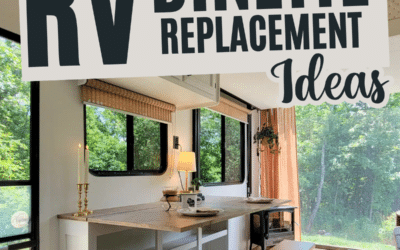22 Creative RV Dinette Replacement Ideas