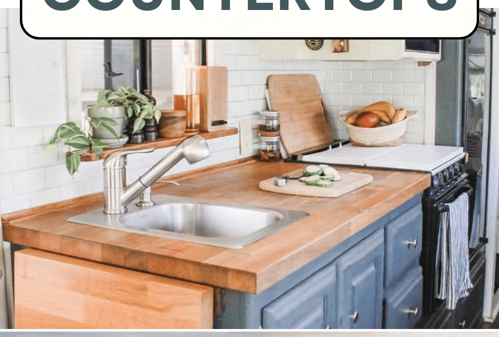 16+ Ways to Fix Ugly RV Countertops Today