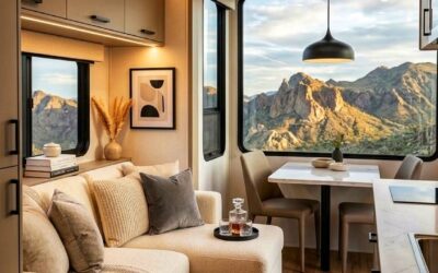 Luxury RV Living Room Decor Ideas