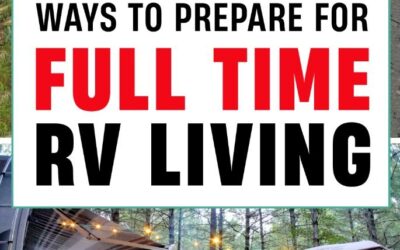 11 Things to Prepare for RV Living Full Time