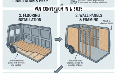 How to Convert a Van Into a Camper Step by Step