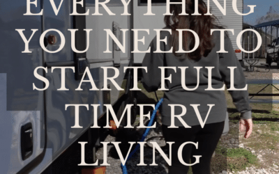 Full Time RV Living Essentials (Everything You Need to Start)