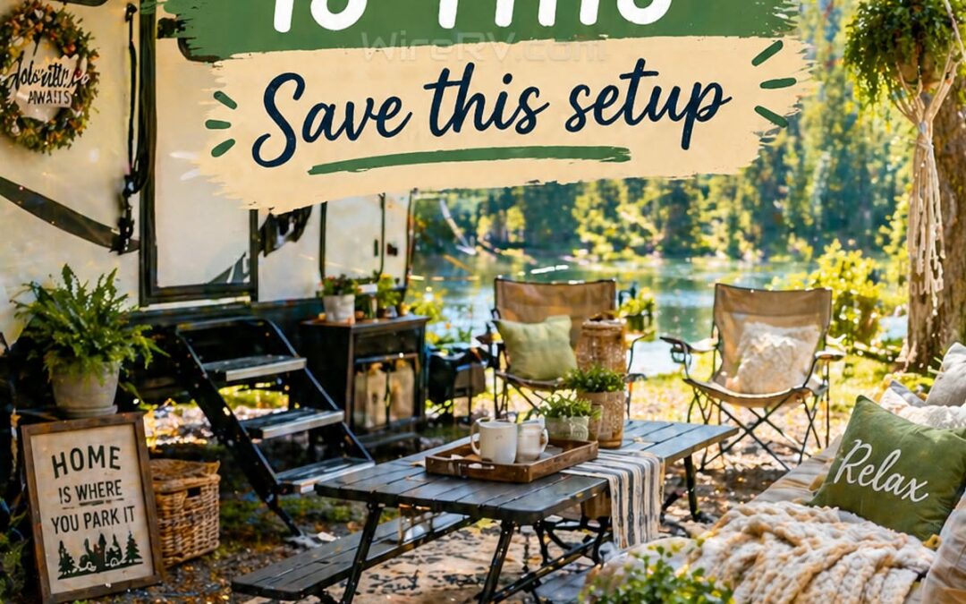 Cozy RV Campsite Setup Ideas You’ll Want to Copy
