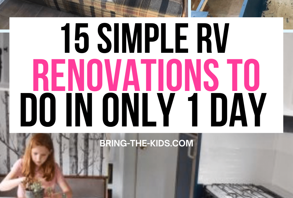 15 Simple RV Renovations You Can Do In One Day