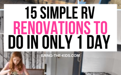 15 Simple RV Renovations You Can Do In One Day