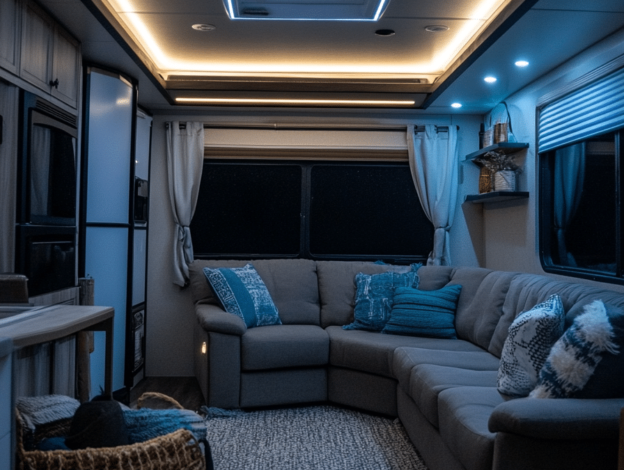 13 RV Living Room Designs For Ultimate Comfort — DreamyHomeStyle