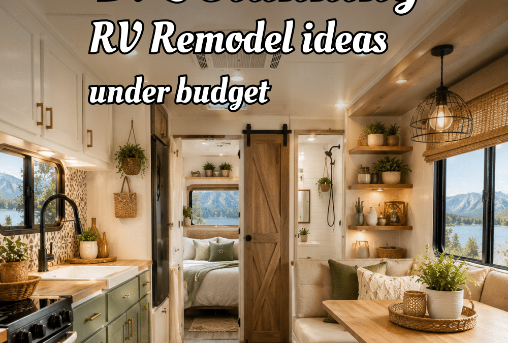 12 Stunning RV Remodel Ideas Under Budget to Transform Your RV Interior