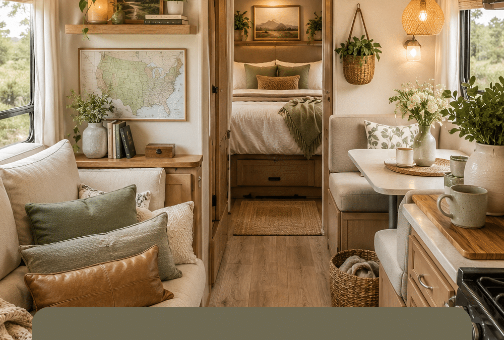 13 Stunning RV Decorating Ideas & RV Living Hacks to Transform Your Home on Wheels