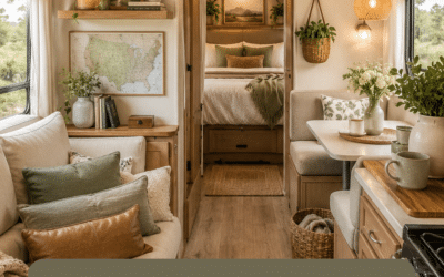 13 Stunning RV Decorating Ideas & RV Living Hacks to Transform Your Home on Wheels