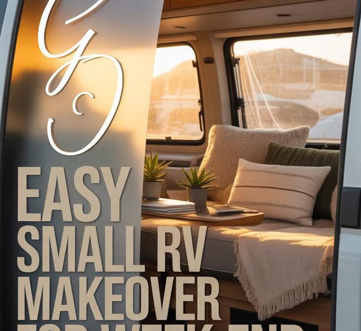 Easy Ways To Do A Small Rv Makeover For Your Weekend Trips